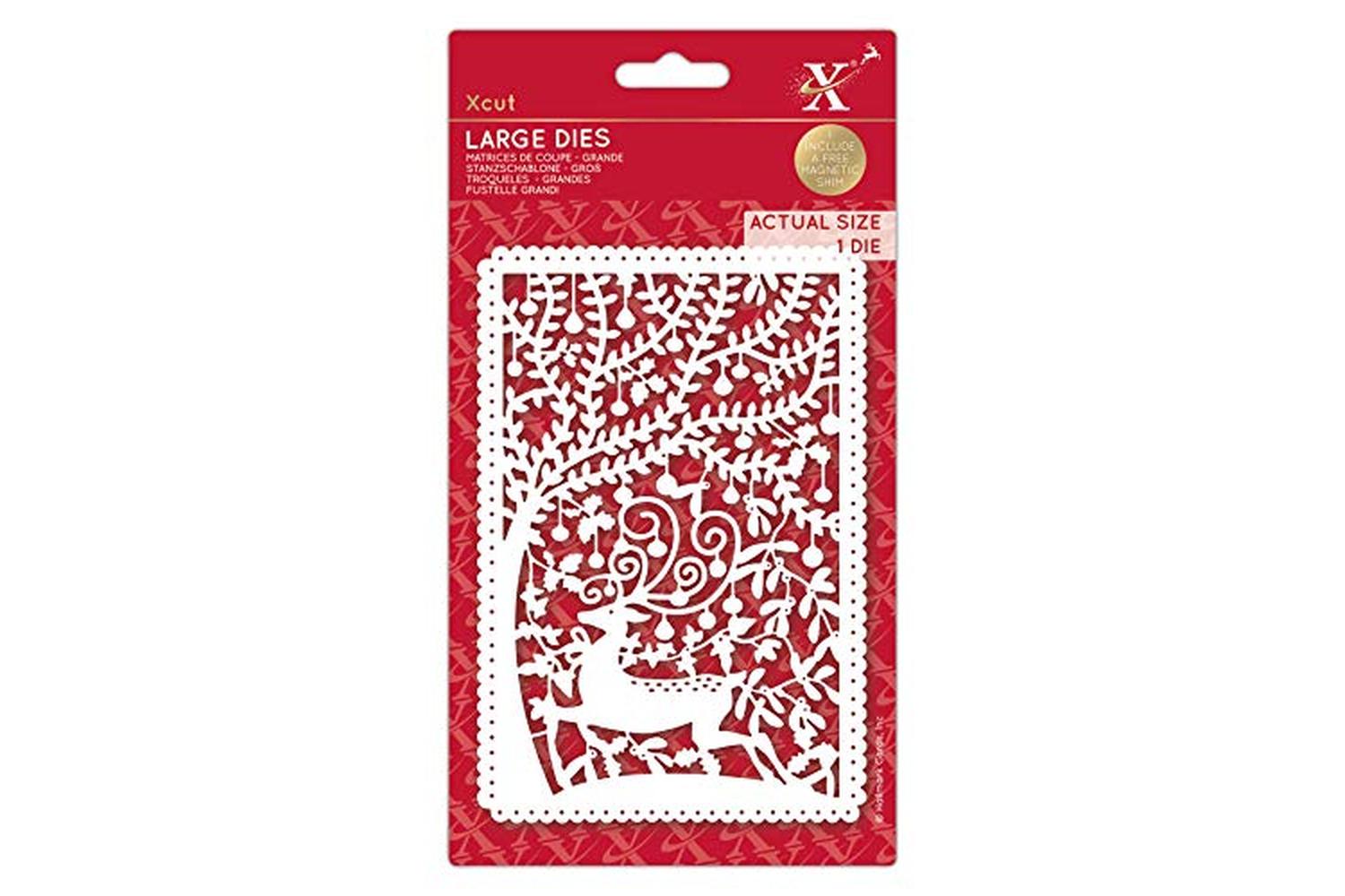 Xcut Xcu 503525 - Large Dies - Christmas Stag-2