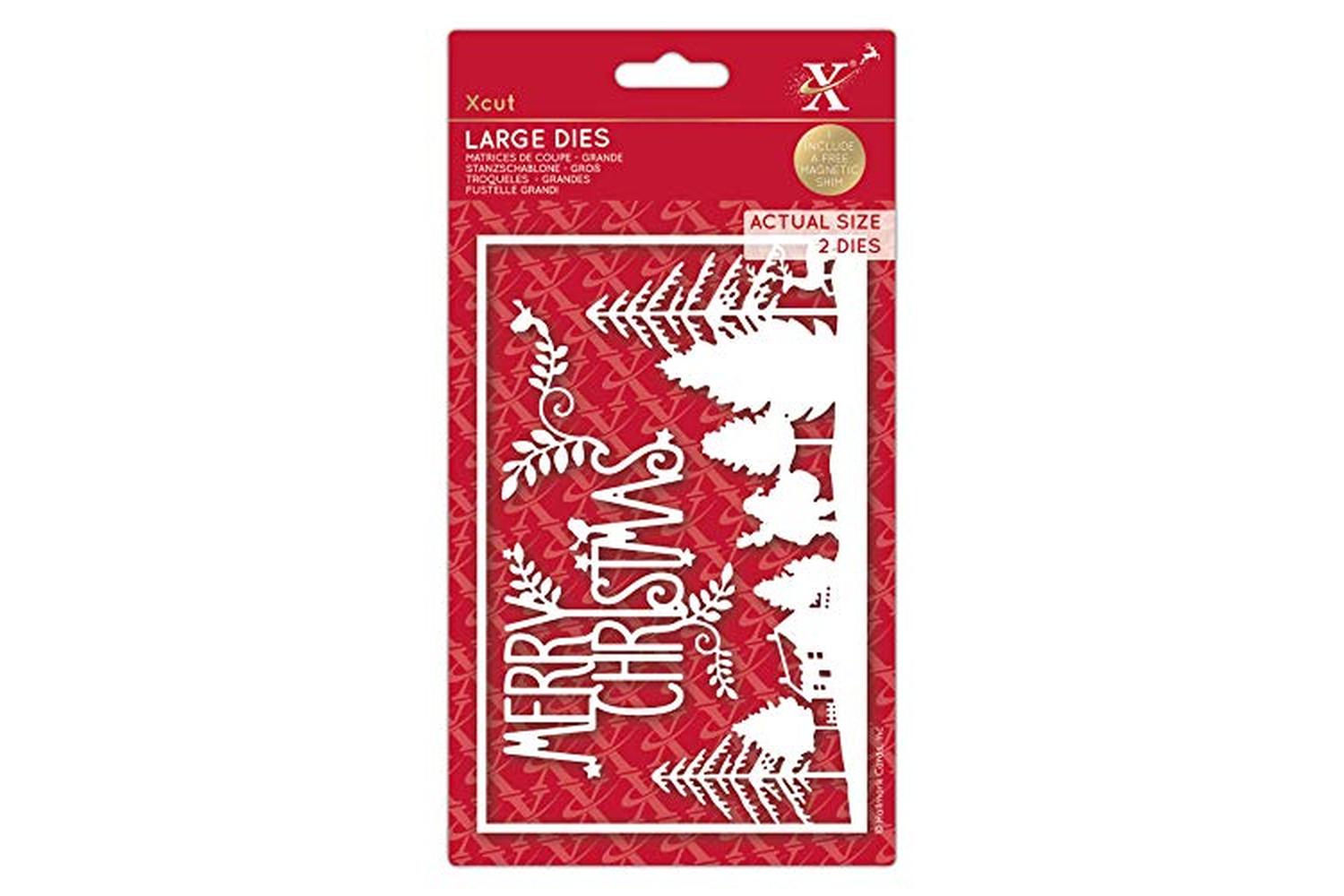 Xcut Xcu 503524 - Large Dies - Merry Christmas-2