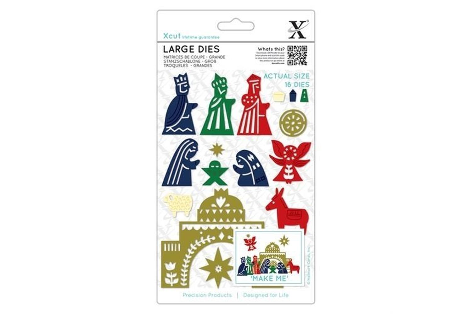 Xcut Xcu 503352 - Large Dies - Nativity