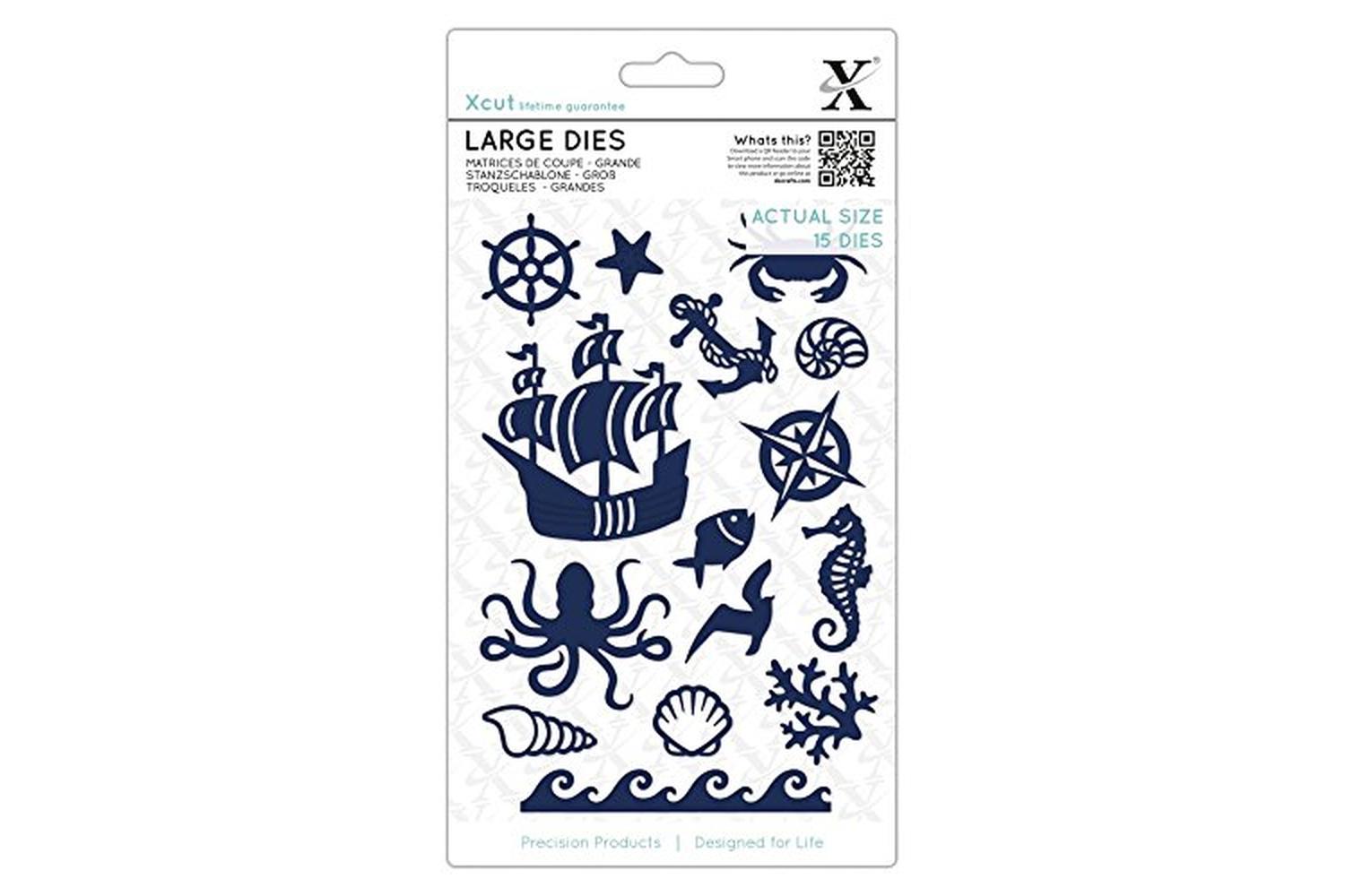 Xcut Xcu 503347 - Large Dies (15pcs) - Oceanic-2