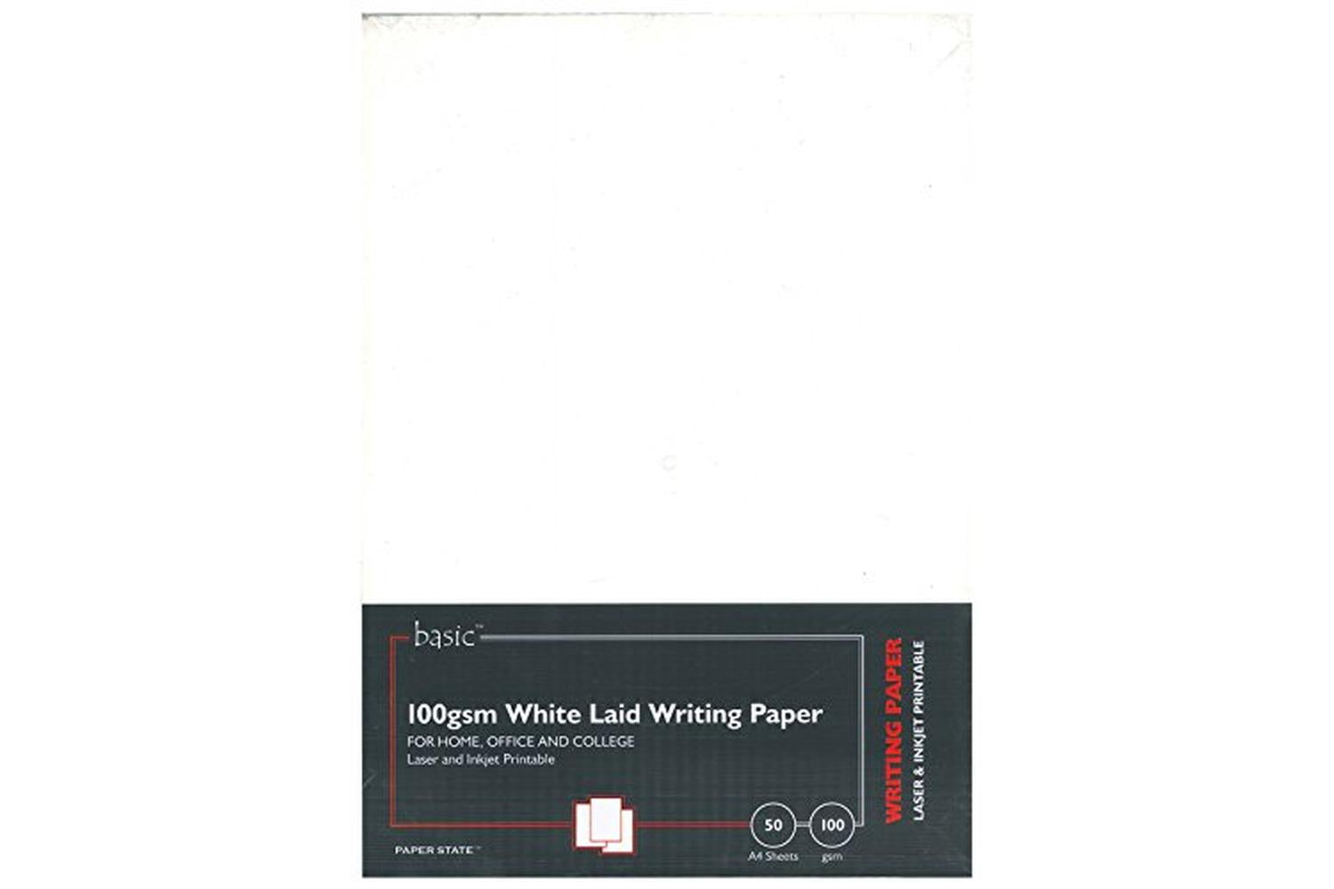 Other Bp0003 - Basic A4 100gsm White Laid Paper 50$-2
