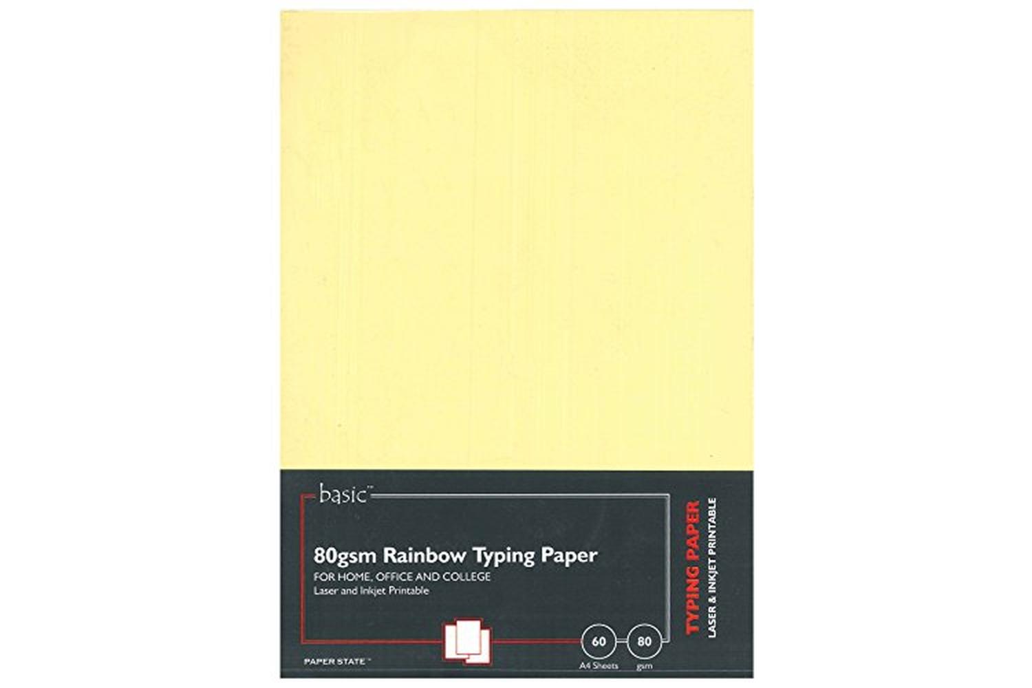 Other Bp0005 - Basic A4 Rainbow Typing Paper 80gsm 60$-2