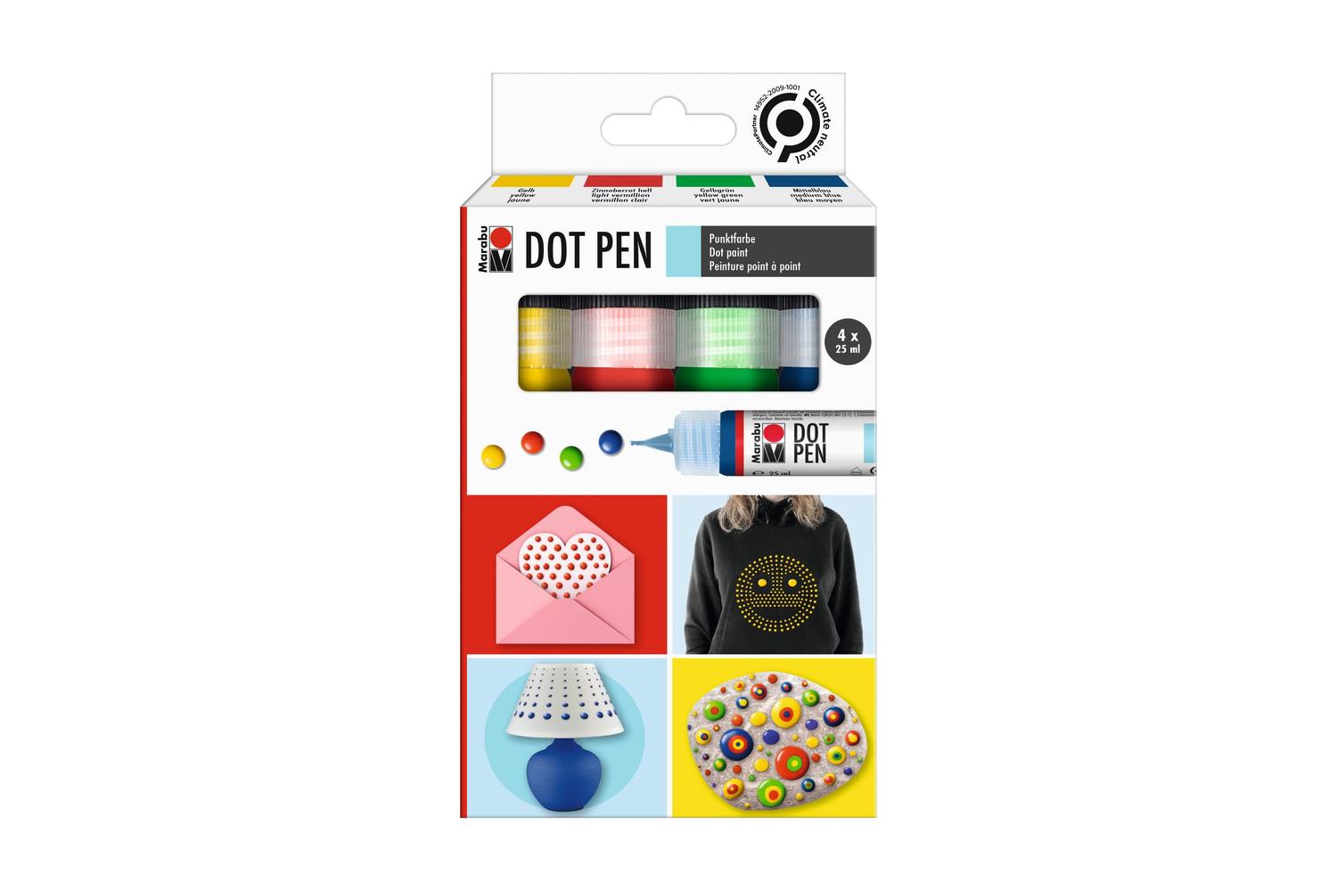 Other Mr1801000000083 - Marabu Dot Pen Set - 4 Colours