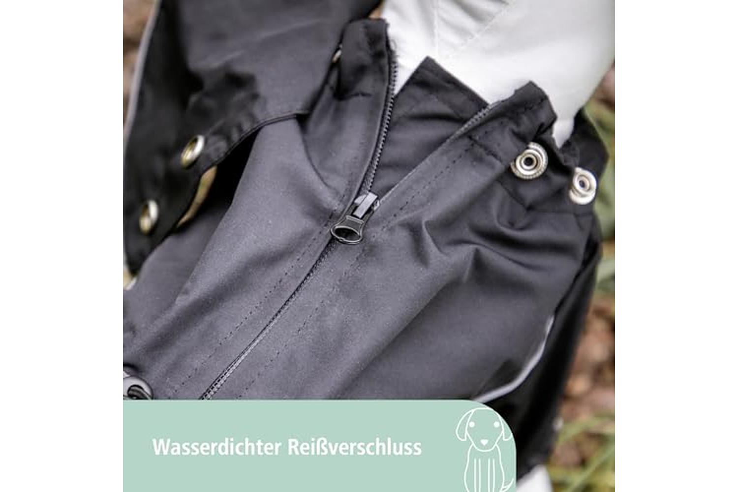 Kerbl Pet Ker-81382 - Raincoat Manchester Black 70 Cm-2