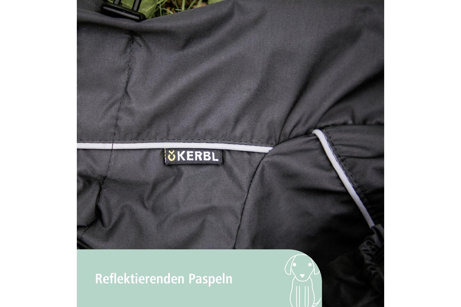 Kerbl Pet Ker-81381 - Raincoat Manchester Black 60 Cm-3