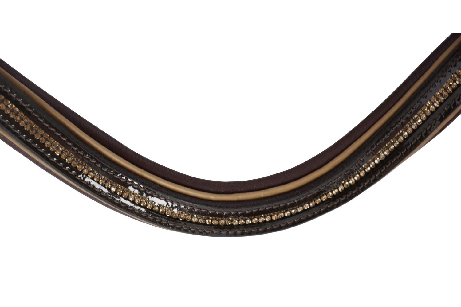 Kerbl Ker-3210492 - Snaffle Bridle Kingston, Brown Full, Eng-3