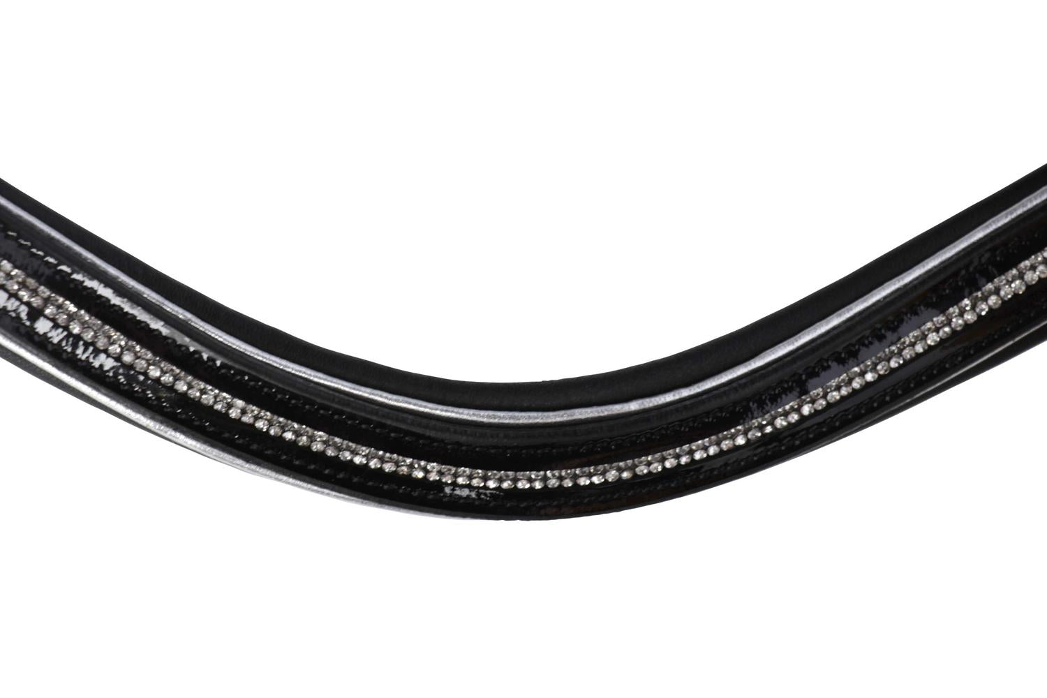 Kerbl Ker-3210489 - Snaffle Bridle Kingston, Black Full, Eng-3