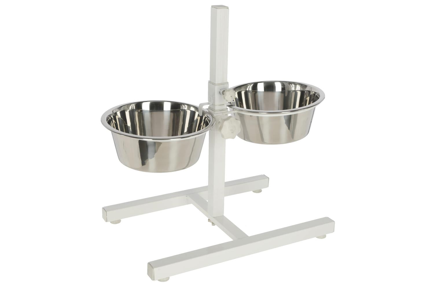 Kerbl Pet Ker-80530 - Feed Bar Incl. Bowls 2x1800ml White