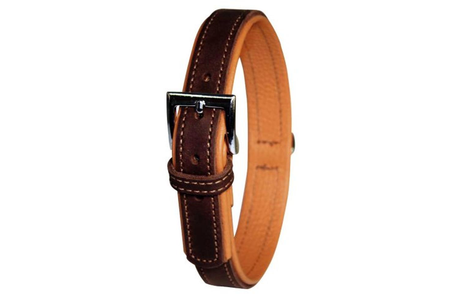 Kerbl Ker-82033 - Collar Vegas Hq, 35mm/50-58cm Brown-2