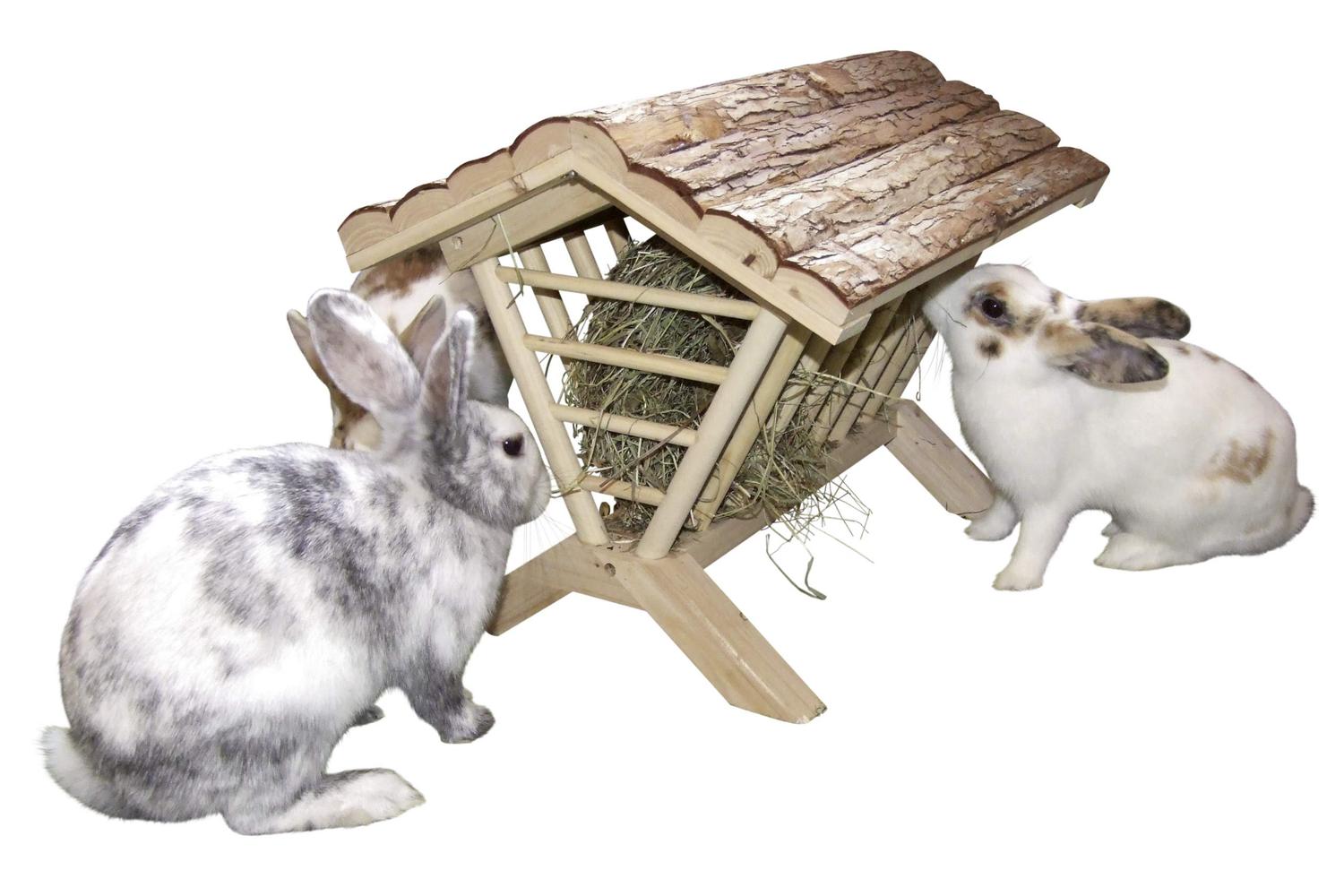 Kerbl Pet Ker-82888 - Hayrack Nature 45 X 32 X 33 Cm-2