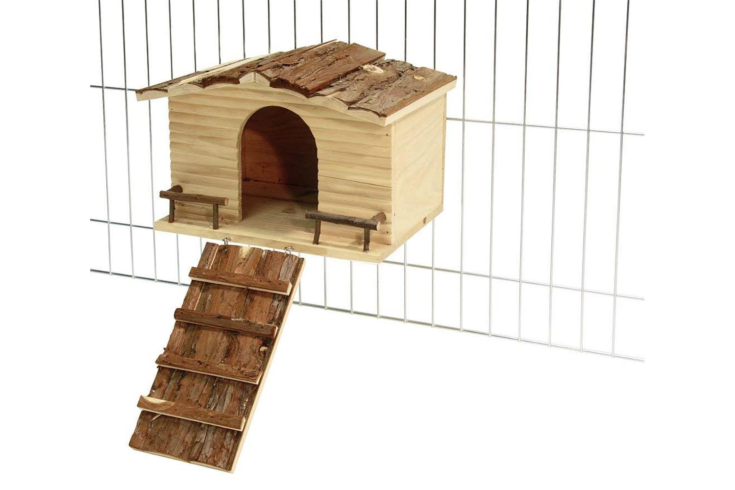 Kerbl Pet Ker-82747 - Nature Rodent House With Grille Fasten
