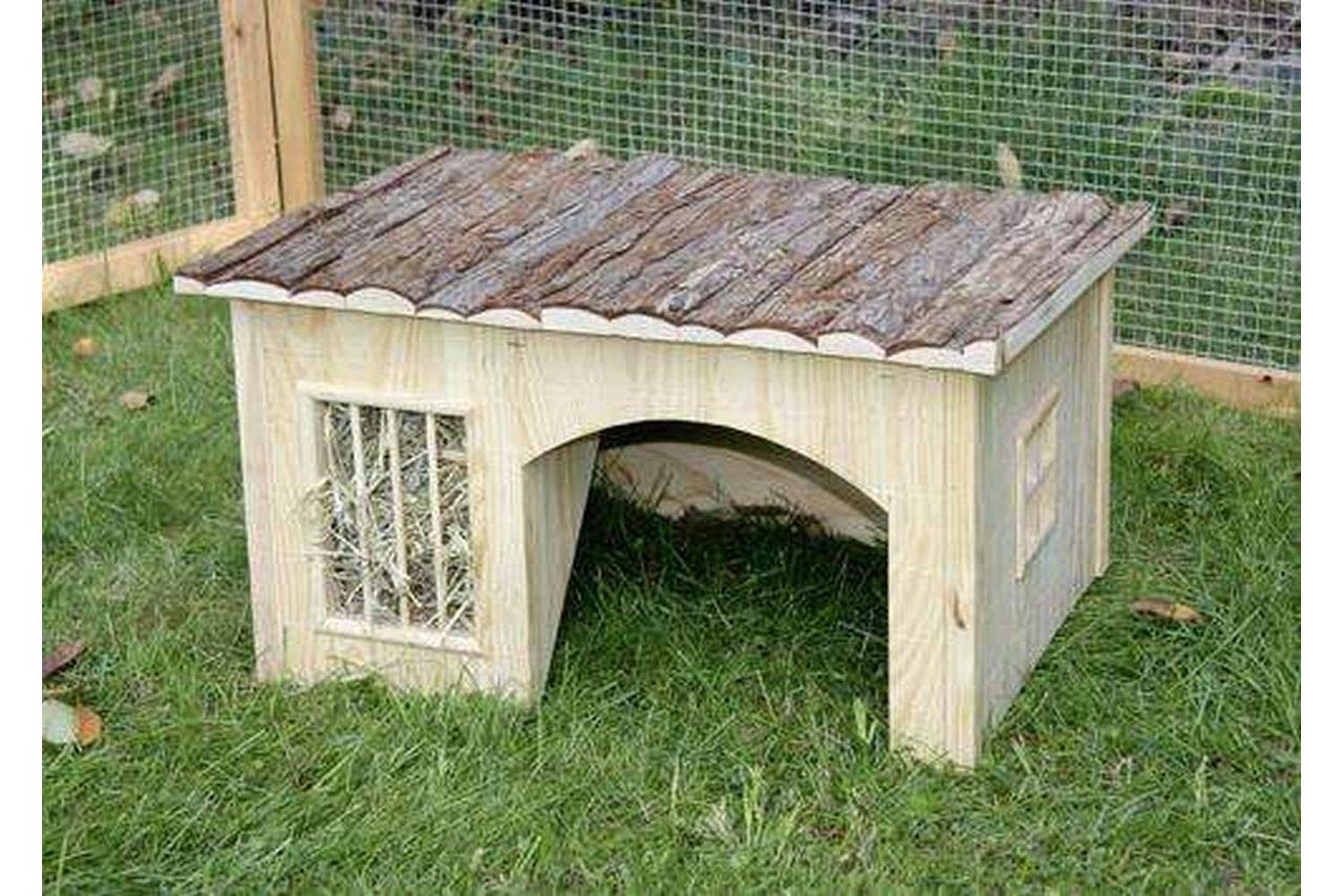 Kerbl Pet Ker-82760 - Nature Plus House With Hay Rack 54 X 4
