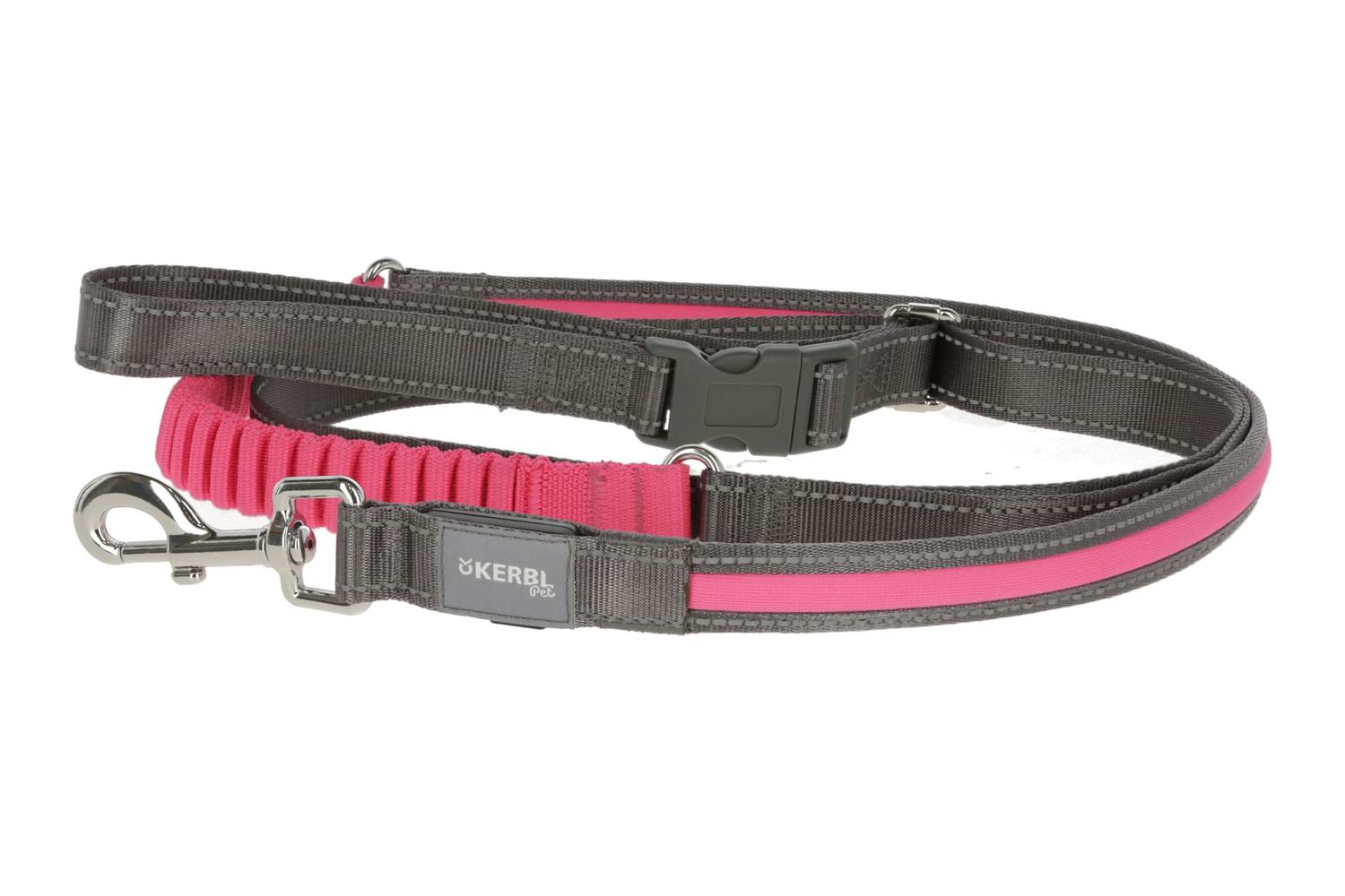 Kerbl Ker-80034 - Light & Reflex Jogging & Lead Leash 2,5x25