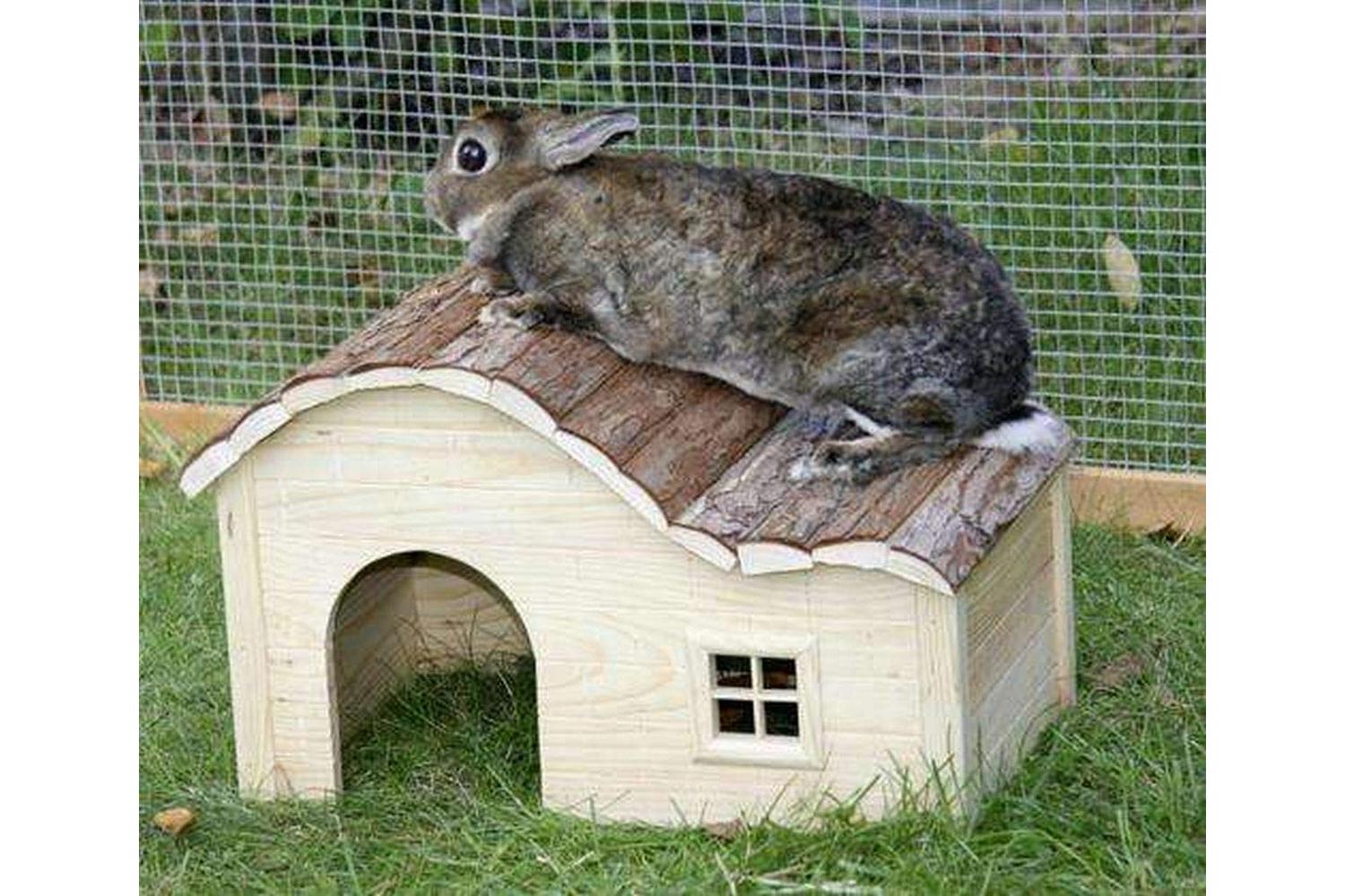 Kerbl Pet Ker-82758 - Nature Plus House With Gently Curved R