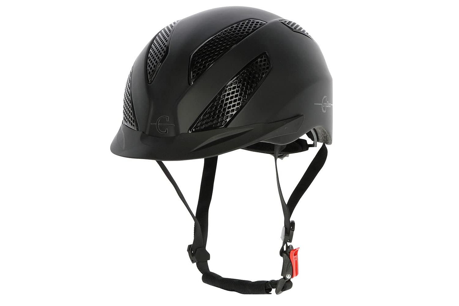 Kerbl Ker-32726 - Riding Helmet Exite, Black Size L/xl (57-5