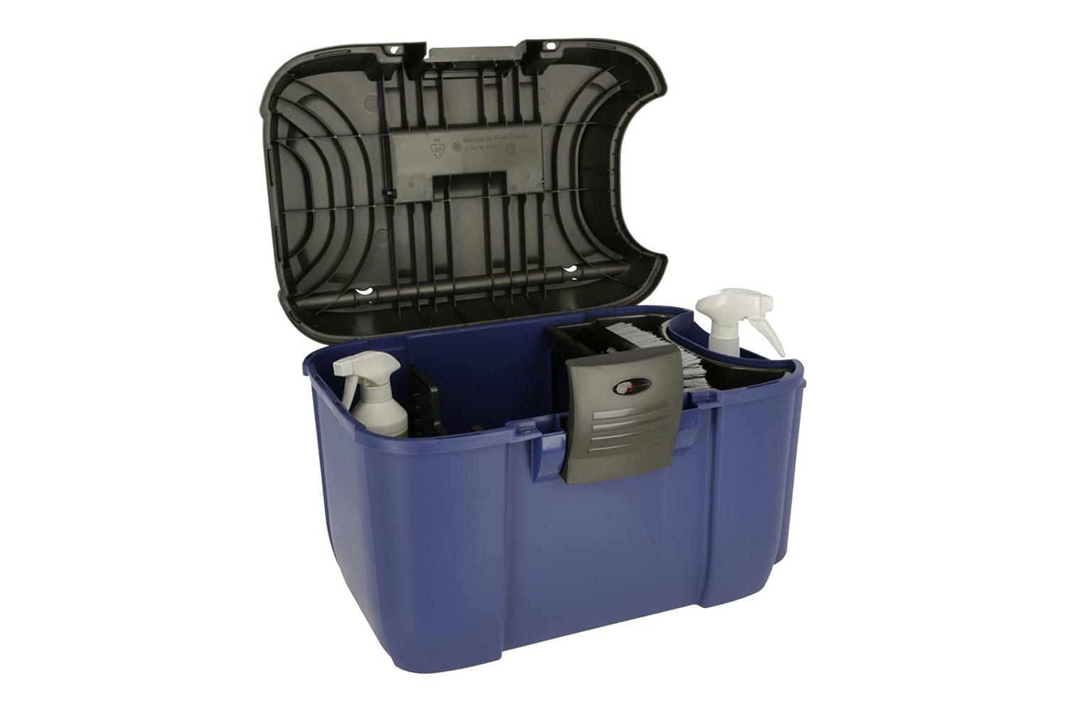 Kerbl Ker-3220553 - Grooming Box Jumbo Blue/black With Remov-3
