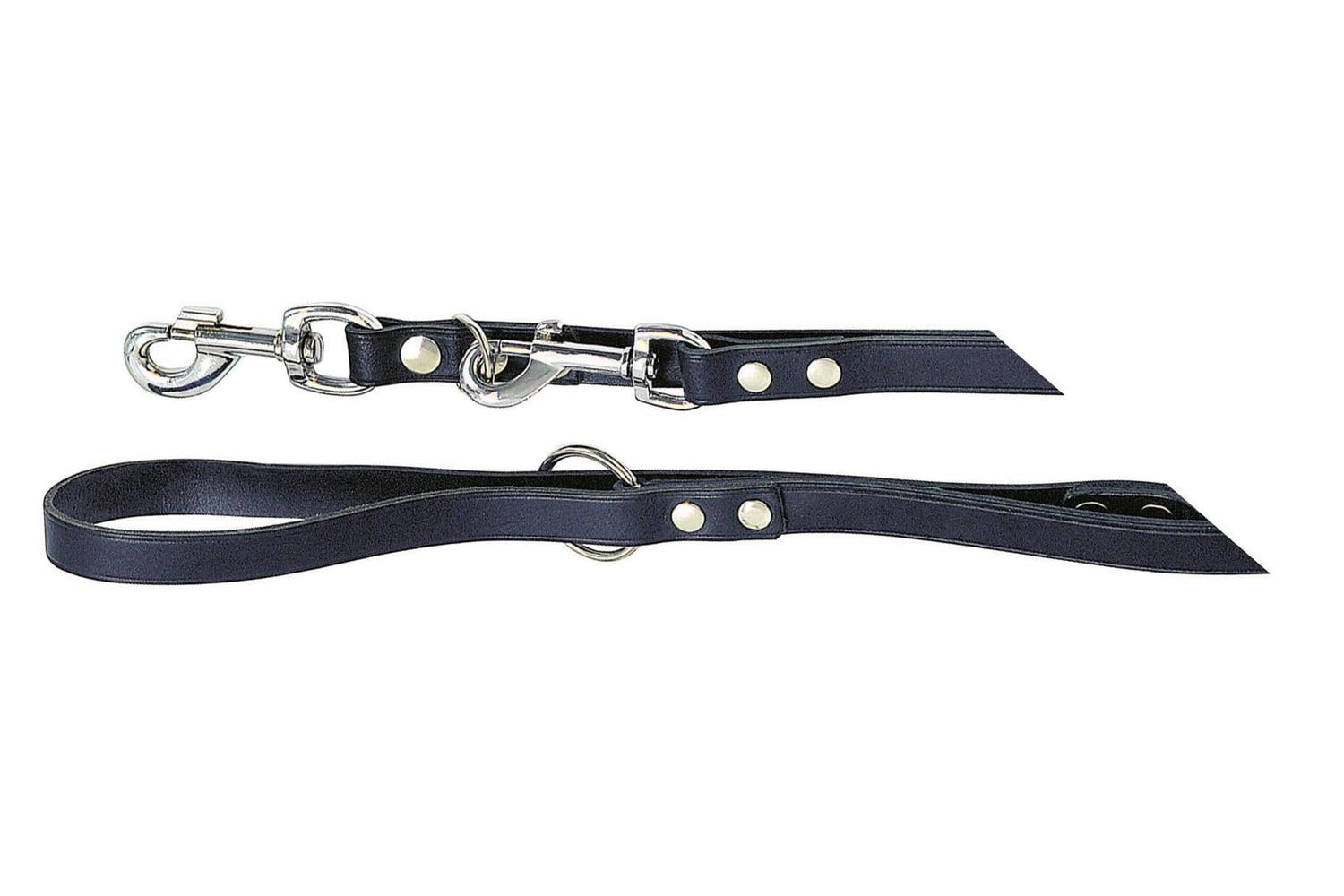 Kerbl Ker-83907 - Mexica Train. Leash Riveted Black, 12 Mm,