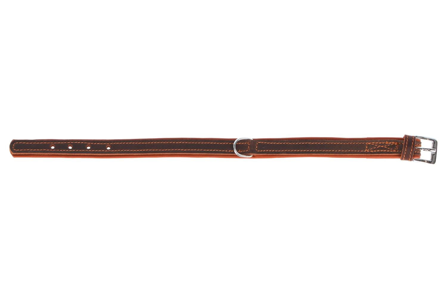 Kerbl Ker-82027 - Collar Vegas Hq, 25mm/37-43cm Brown-2