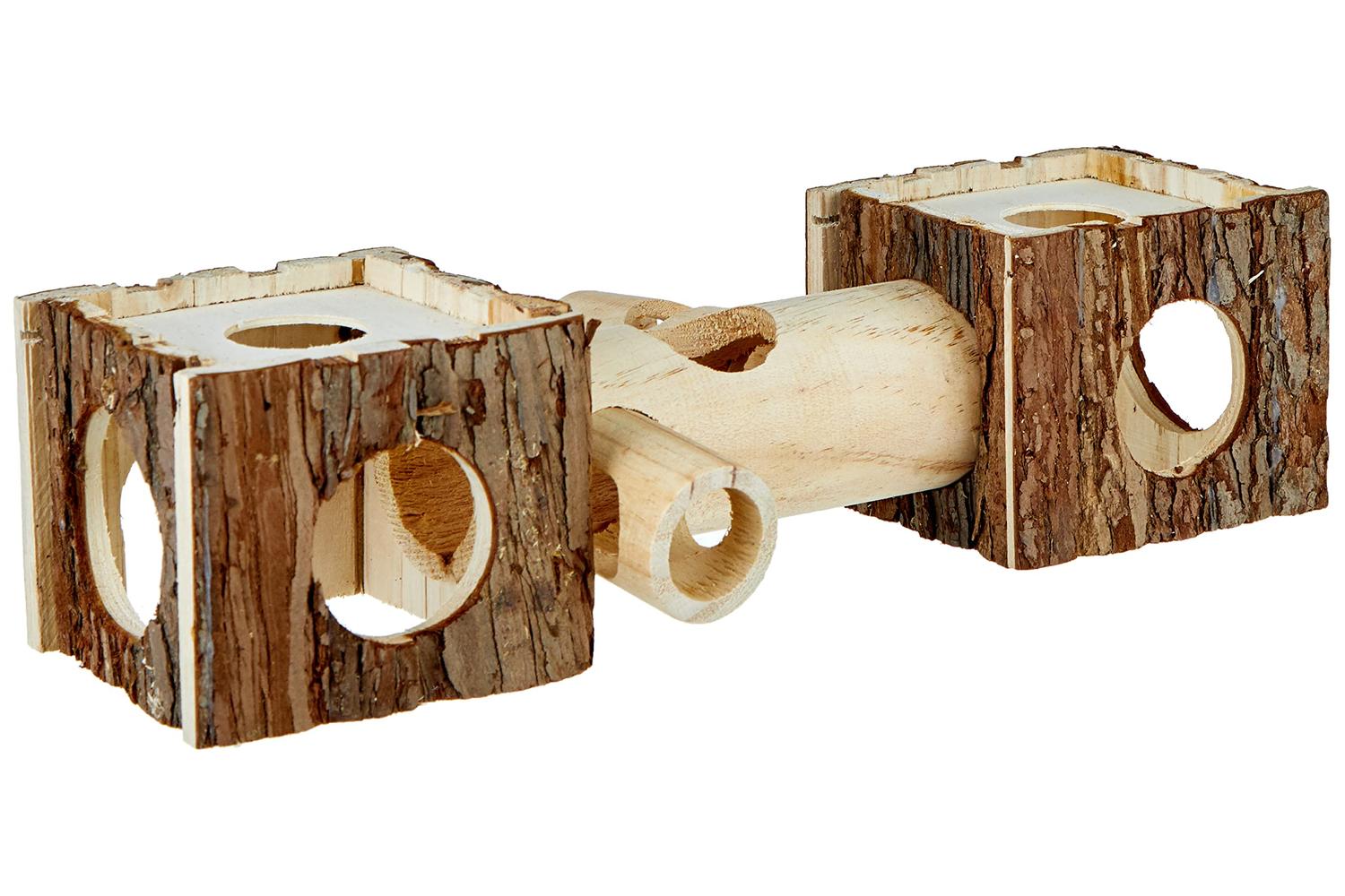 Kerbl Pet Ker-82786 - Houses With Tunnel Nature 39 X 12,5 X-2