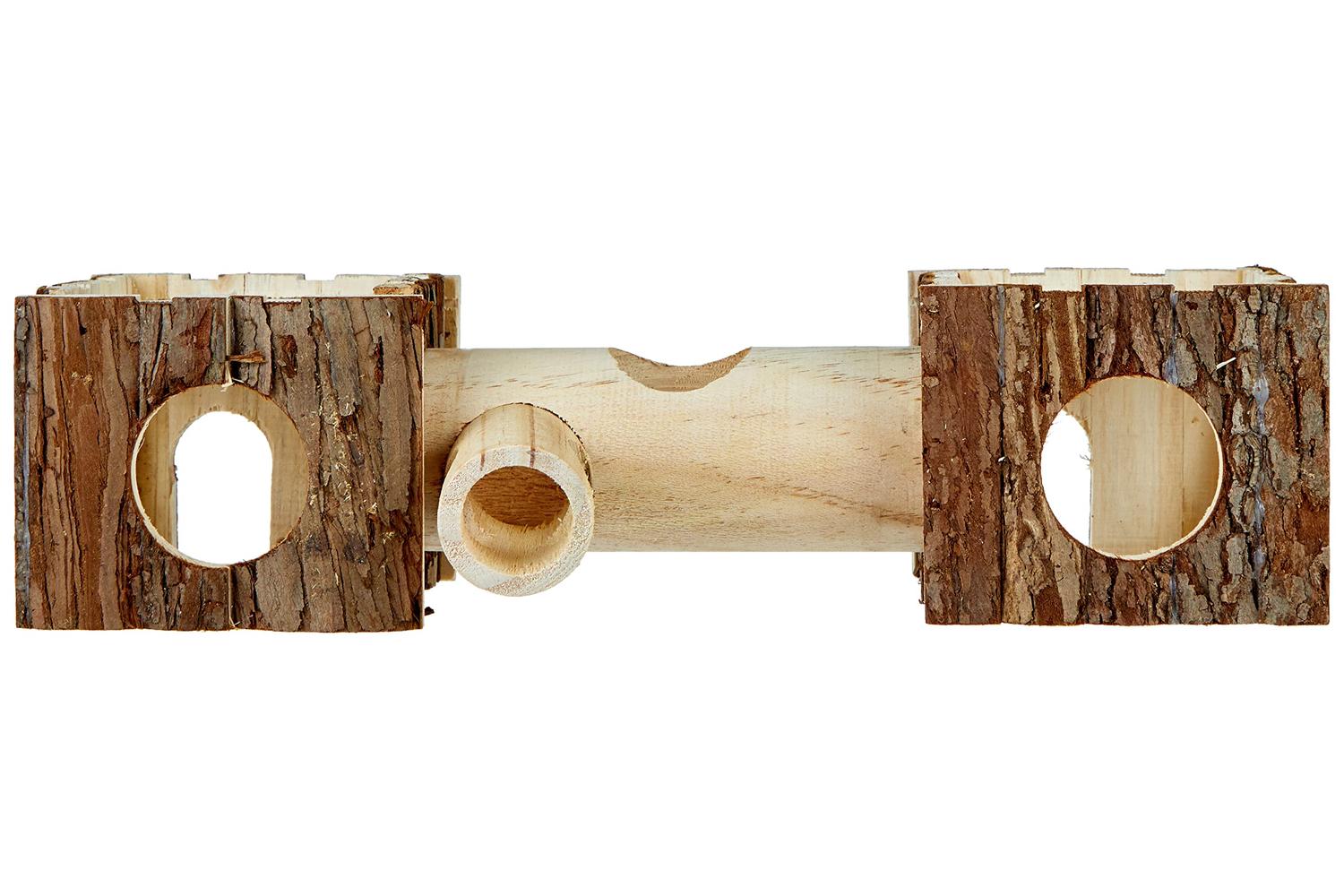 Kerbl Pet Ker-82786 - Houses With Tunnel Nature 39 X 12,5 X-3