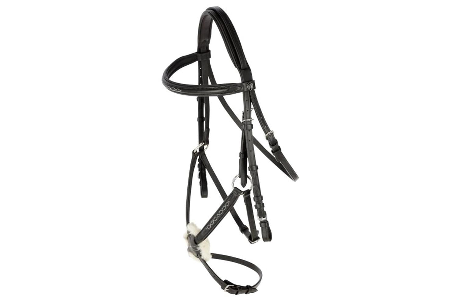 Covalliero Ker-3297735 - Trensenzaum Cancun Schwarz, Cob