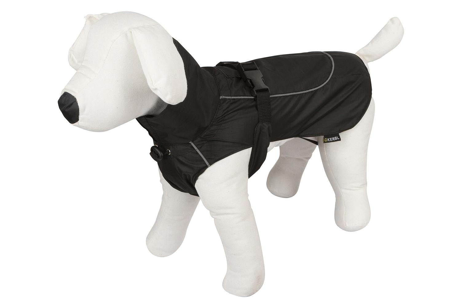 Kerbl Pet Ker-80625 - Rain Coat Forks, Black L 45cm