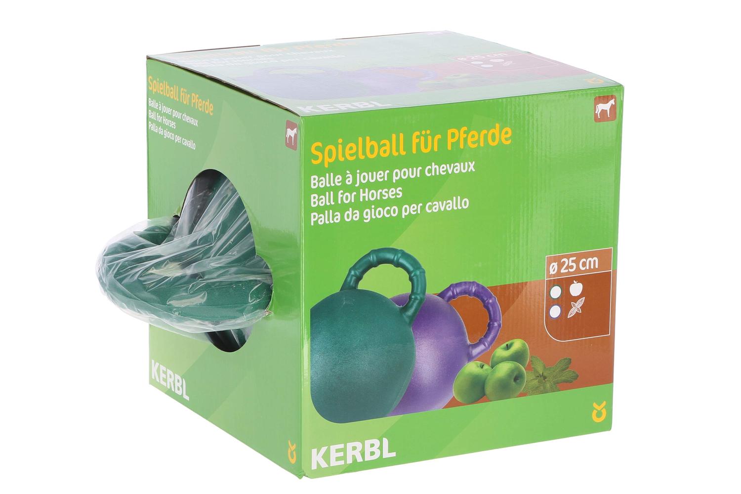 Kerbl Ker-32388 - Horse Playing Ball, Green, Apple Flavour-3