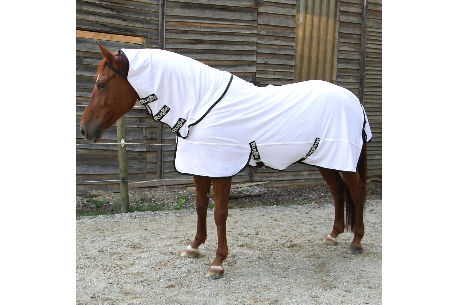 Kerbl Ker-328696 - Rugbe Fly Blanket Superfly 165 Cm, White-3