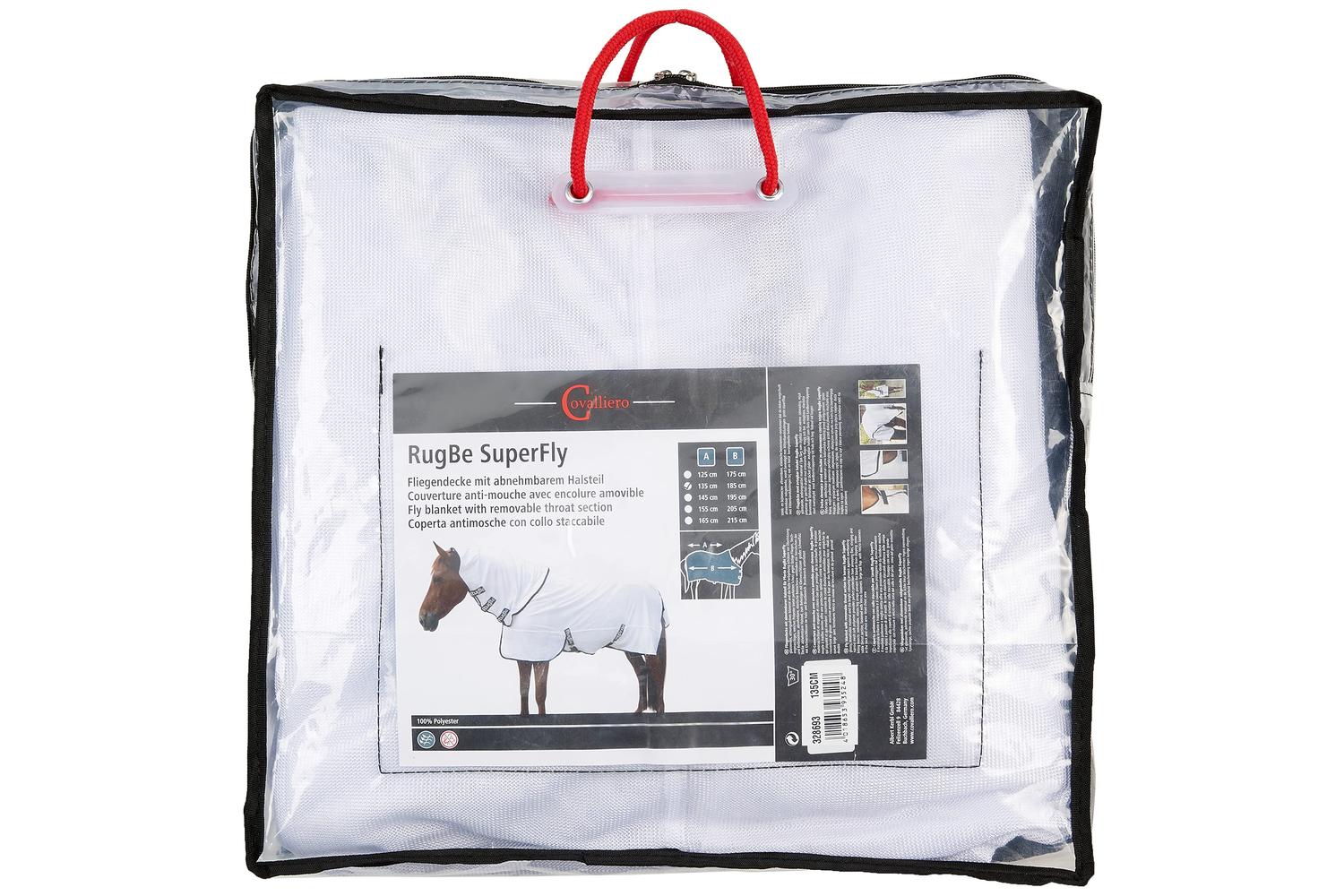 Kerbl Ker-328693 - Rugbe Fly Blanket Superfly 135 Cm, White