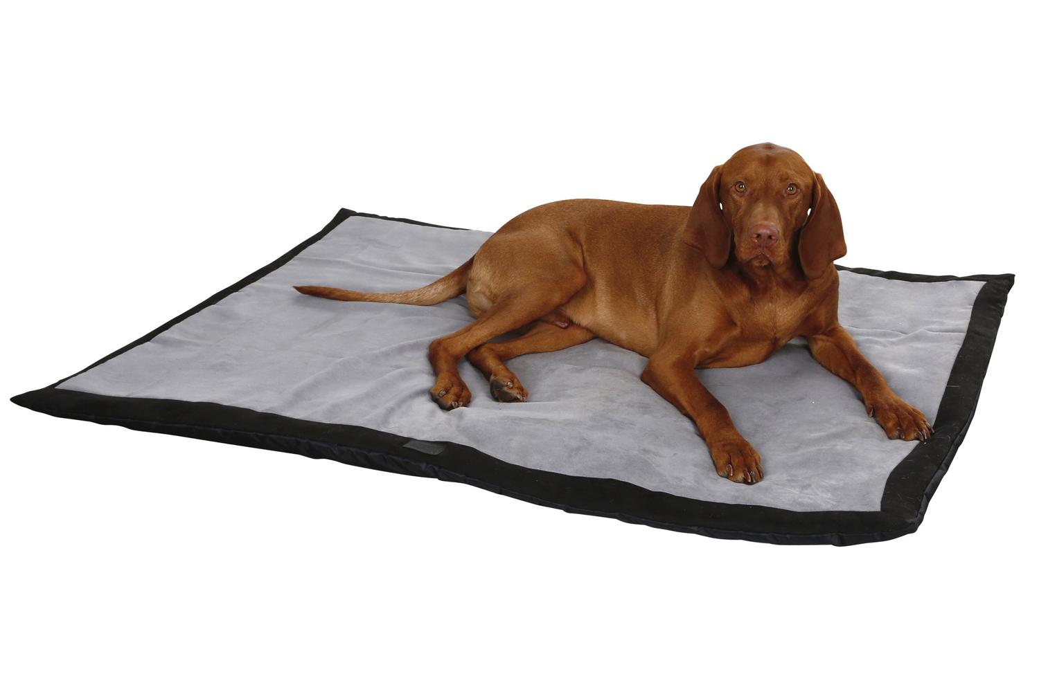 Kerbl Pet Ker-81265 - Dog Blanket Trip 140x100x4cm Grey/blac-2