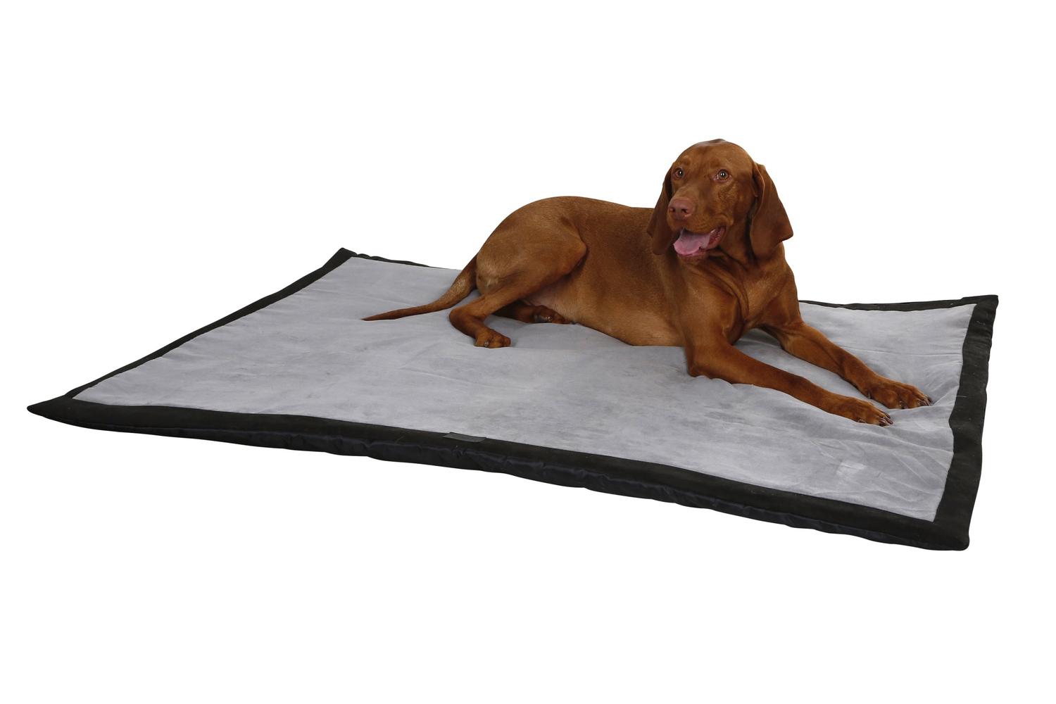 Kerbl Pet Ker-81265 - Dog Blanket Trip 140x100x4cm Grey/blac-3