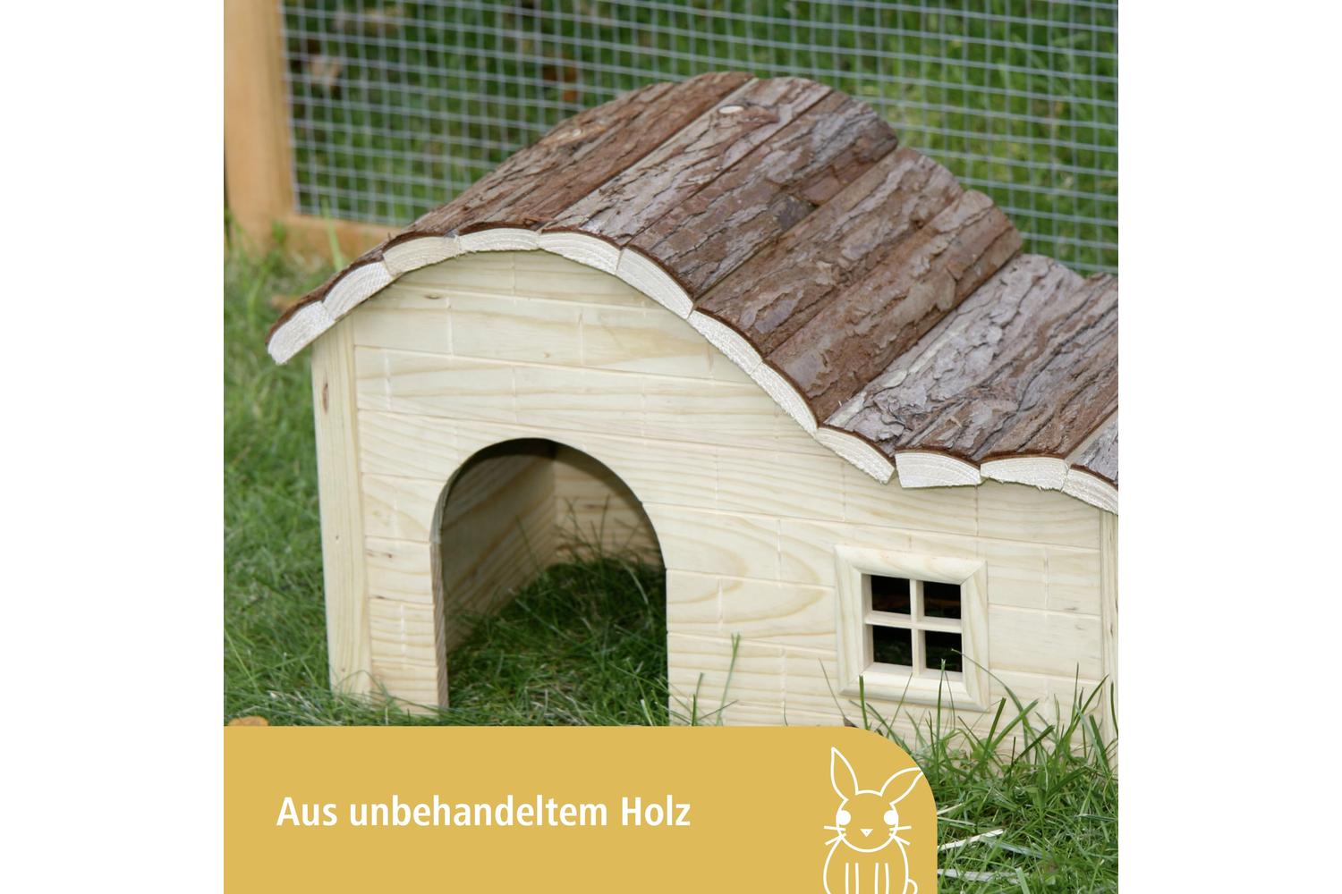 Kerbl Pet Ker-82757 - Nature Plus House With Gently Curved R-2