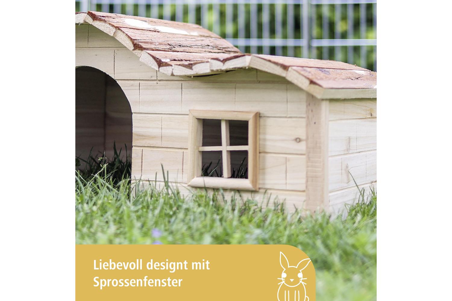 Kerbl Pet Ker-82757 - Nature Plus House With Gently Curved R-3