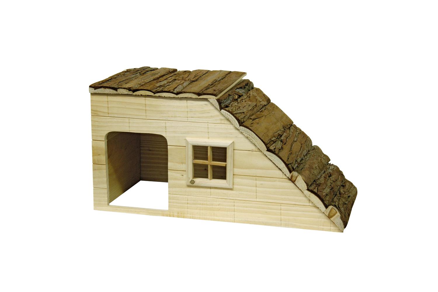 Kerbl Pet Ker-82756 - Nature Plus House With Ramp 50 X 25 X