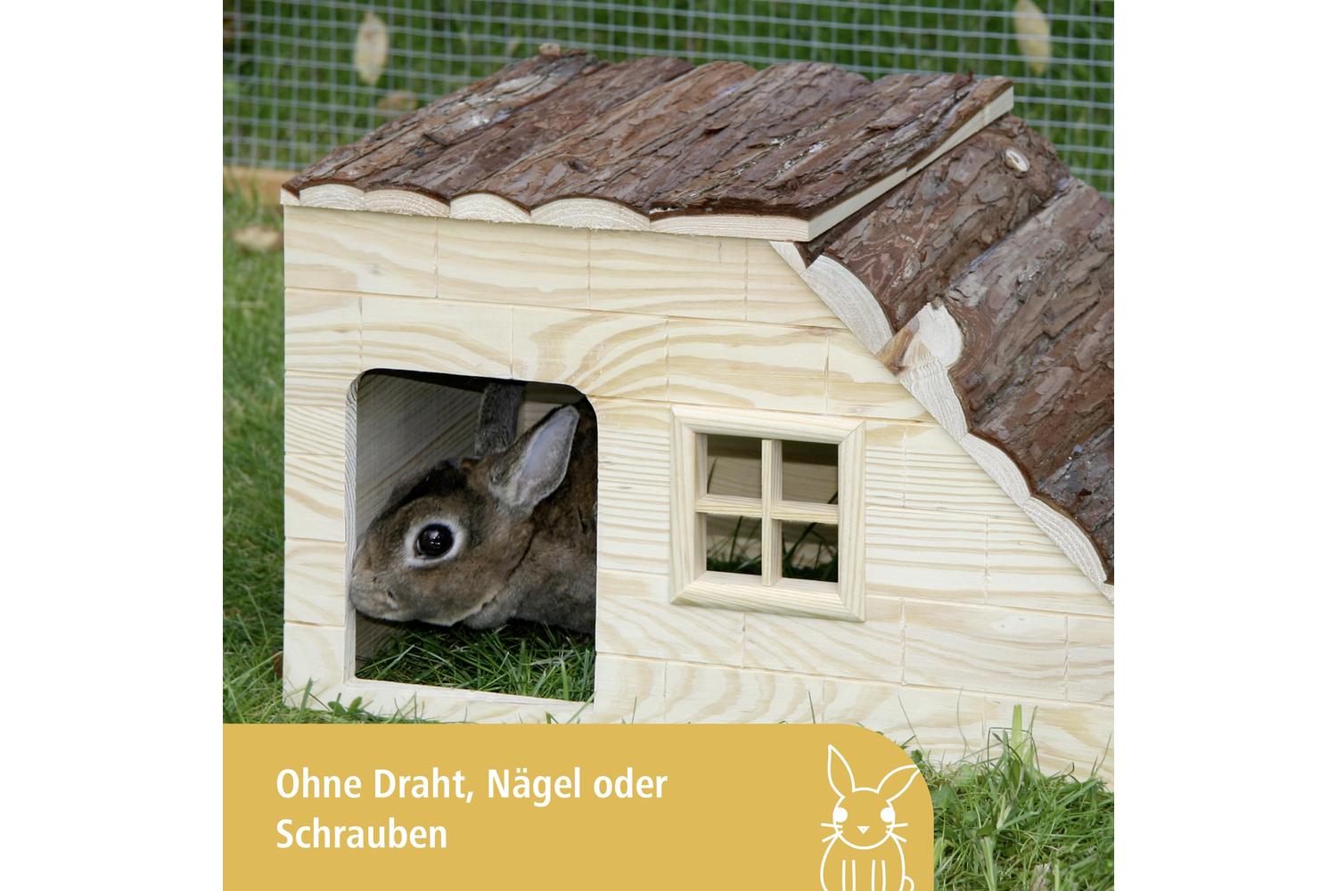 Kerbl Pet Ker-82756 - Nature Plus House With Ramp 50 X 25 X-3