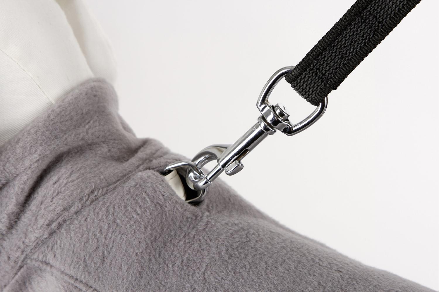 Kerbl Ker-80616 - Fleece Coat Bern, Grey M 40cm-2