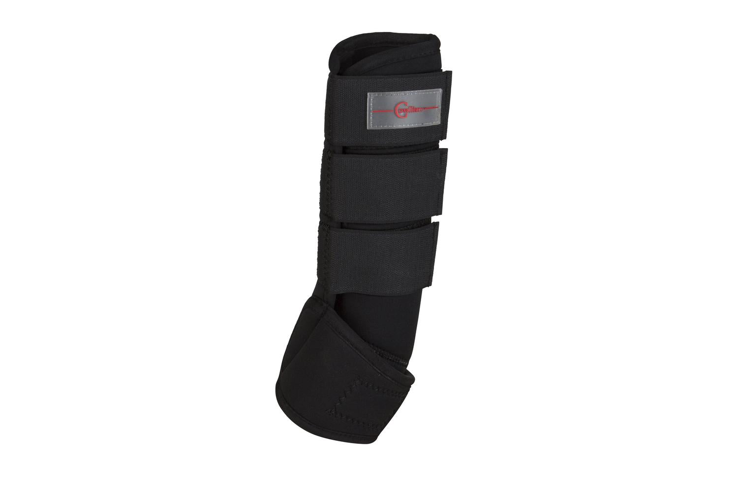 Kerbl Ker-320131 - Fetlock Gaiters Synthetic Rub. Black,size-2