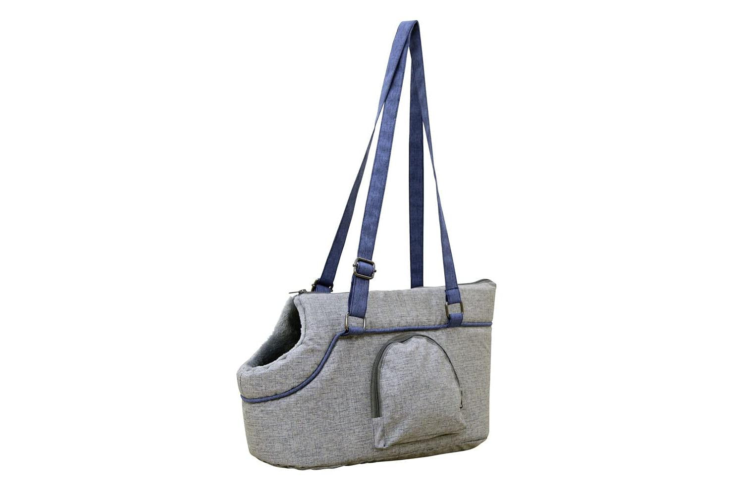 Kerbl Ker-80422 - Bag Marie, Grey/blue 46x23x25cm-3