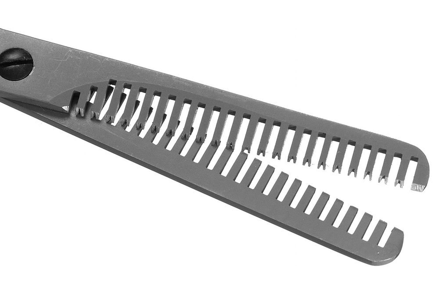 Kerbl Pet Ker-83289 - Fur-thinning Scissors, Double-sided-2