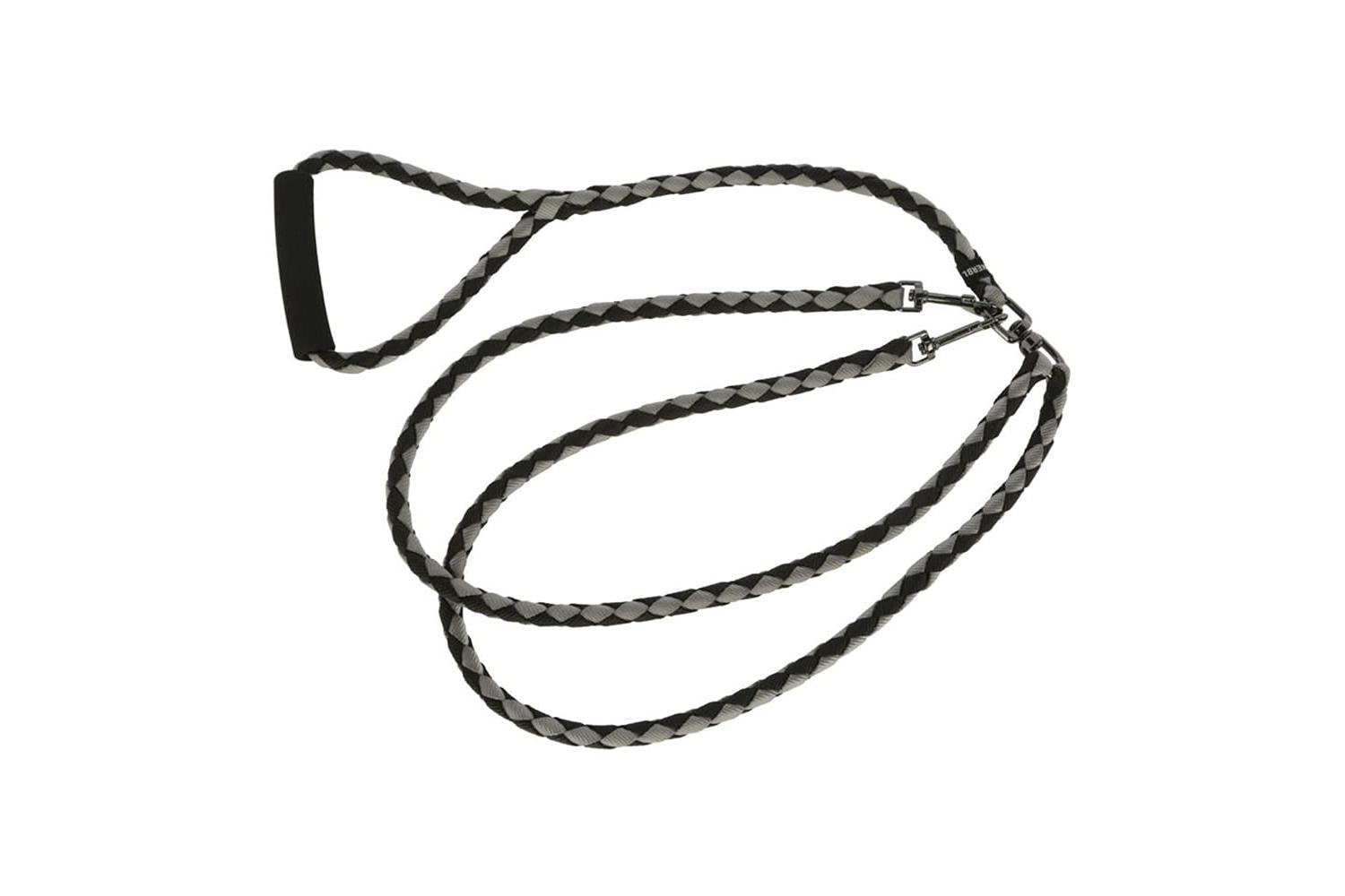 Kerbl Ker-82177 - Double Leash, 12 Mm X 140 Cm, Black, With