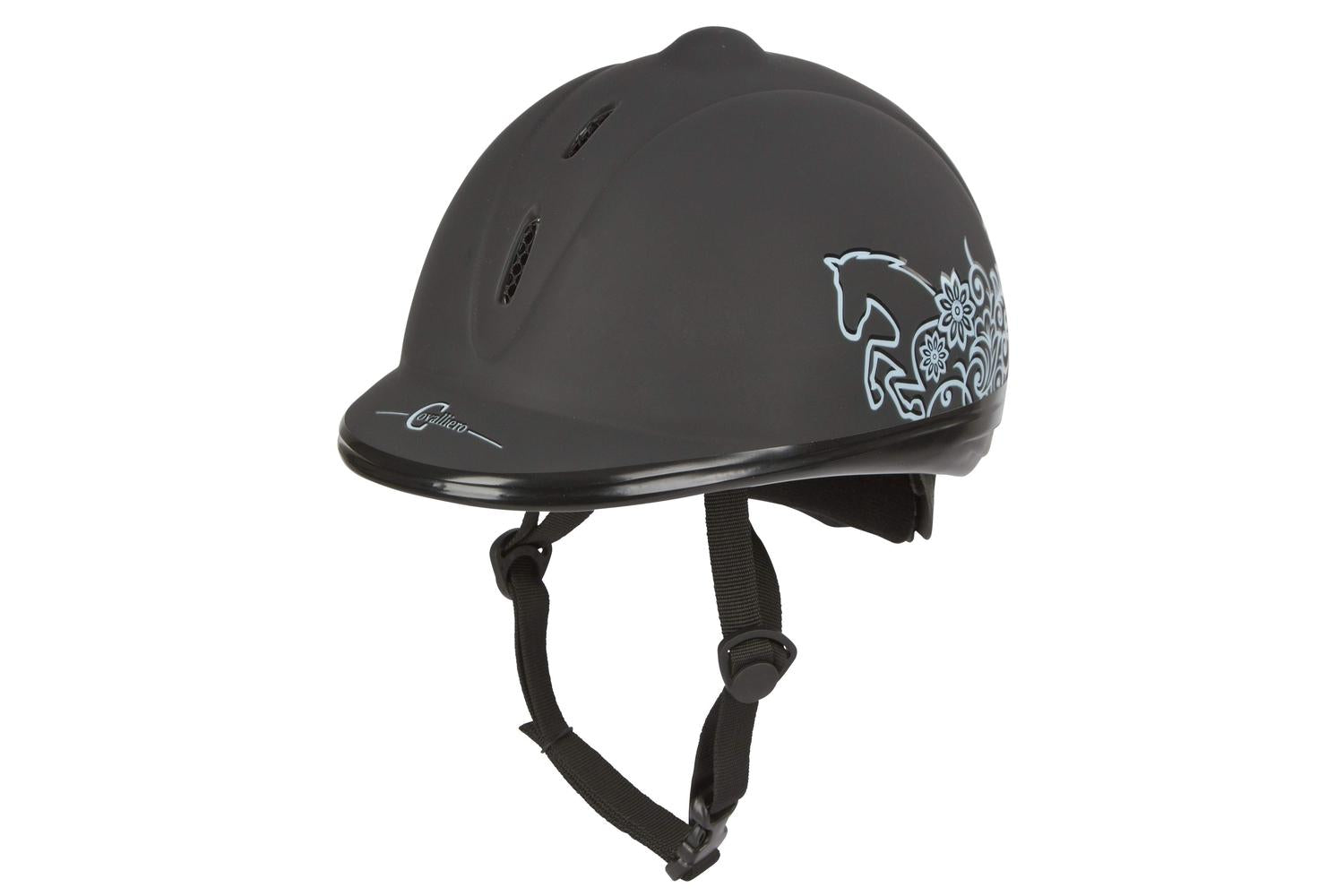 Covalliero Ker-328250 - Riding Helmet Beauty Vg1 Black, Size