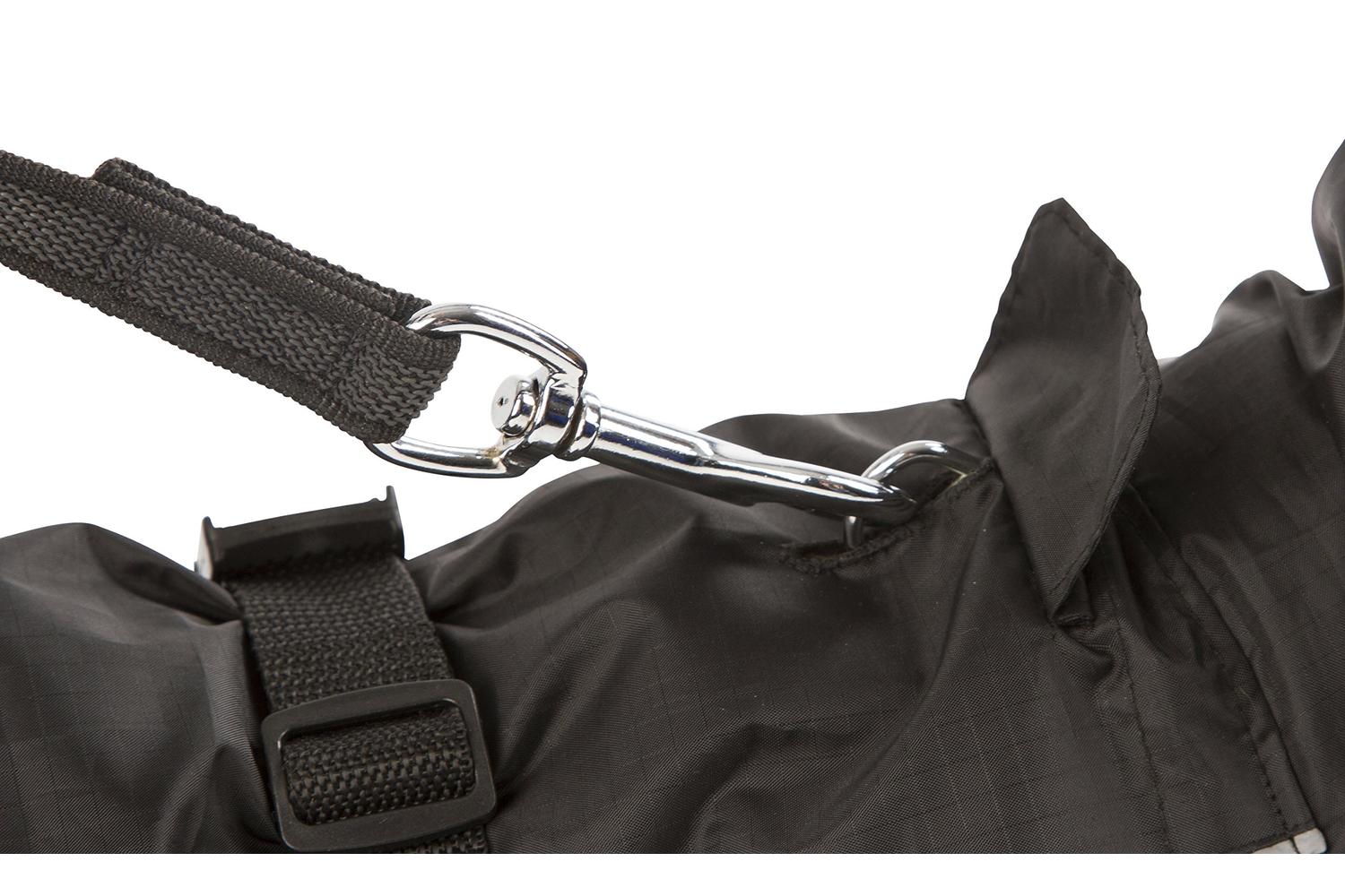 Kerbl Pet Ker-80623 - Rain Coat Forks, Black S 35cm-2
