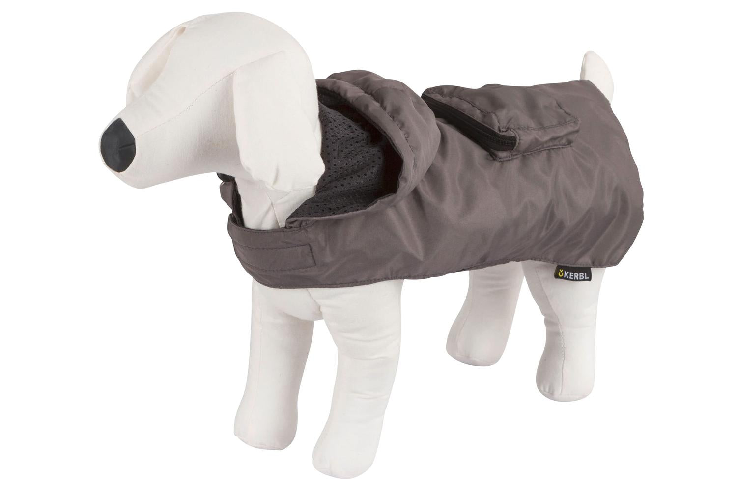 Kerbl Pet Ker-80621 - Rain Coat Seattle, Grey M 40cm