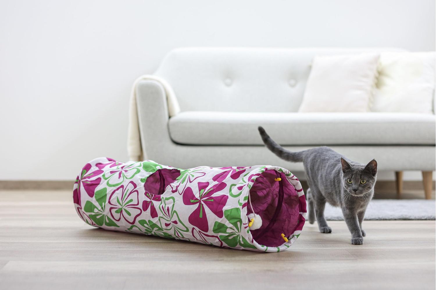 Kerbl Ker-82638 - Cat Tunnel Flower ?25cm X 90cm-3