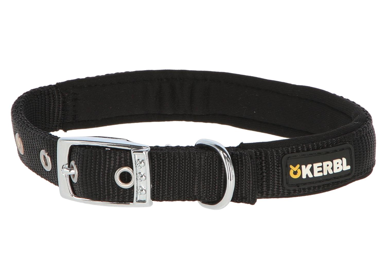 Kerbl Ker-82190 - Collar Miami Plus Black 38 Mm 53-61 Cm