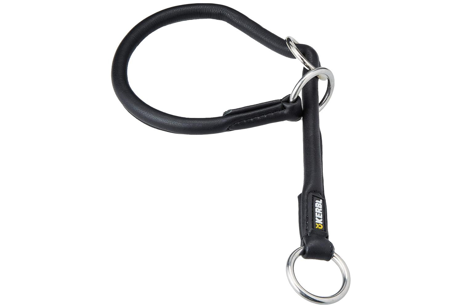 Kerbl Pet Ker-81093 - Round Leather Choker Roma Stopper, 55c-2