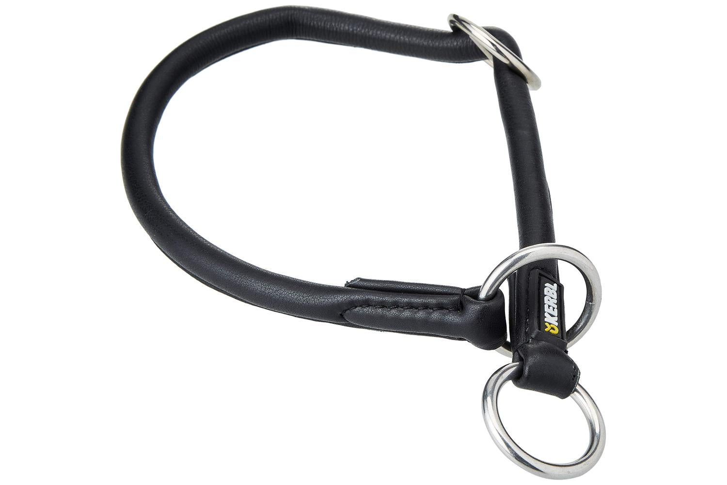 Kerbl Pet Ker-81093 - Round Leather Choker Roma Stopper, 55c-3