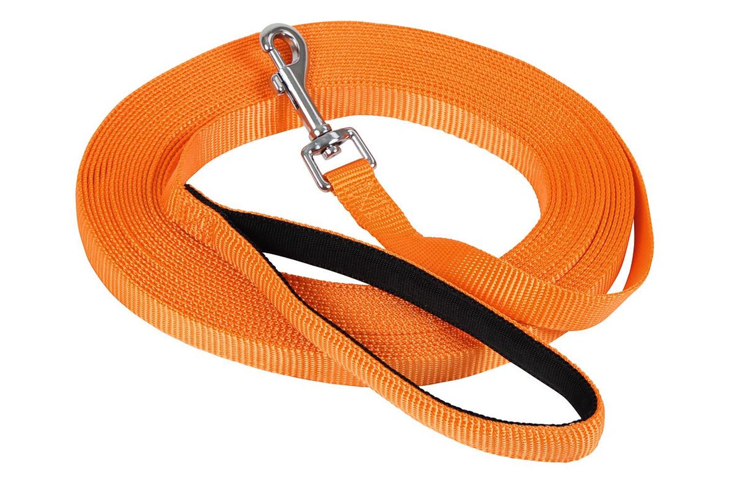 Kerbl Pet Ker-81047 - Towline Miami With Soft Grip Orange, 1-3