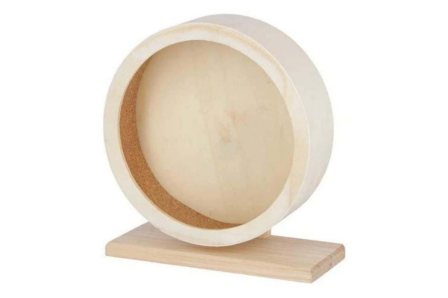 Kerbl Ker-81787 - Hamster Wheel Wood/kork 22cm,brown Carton