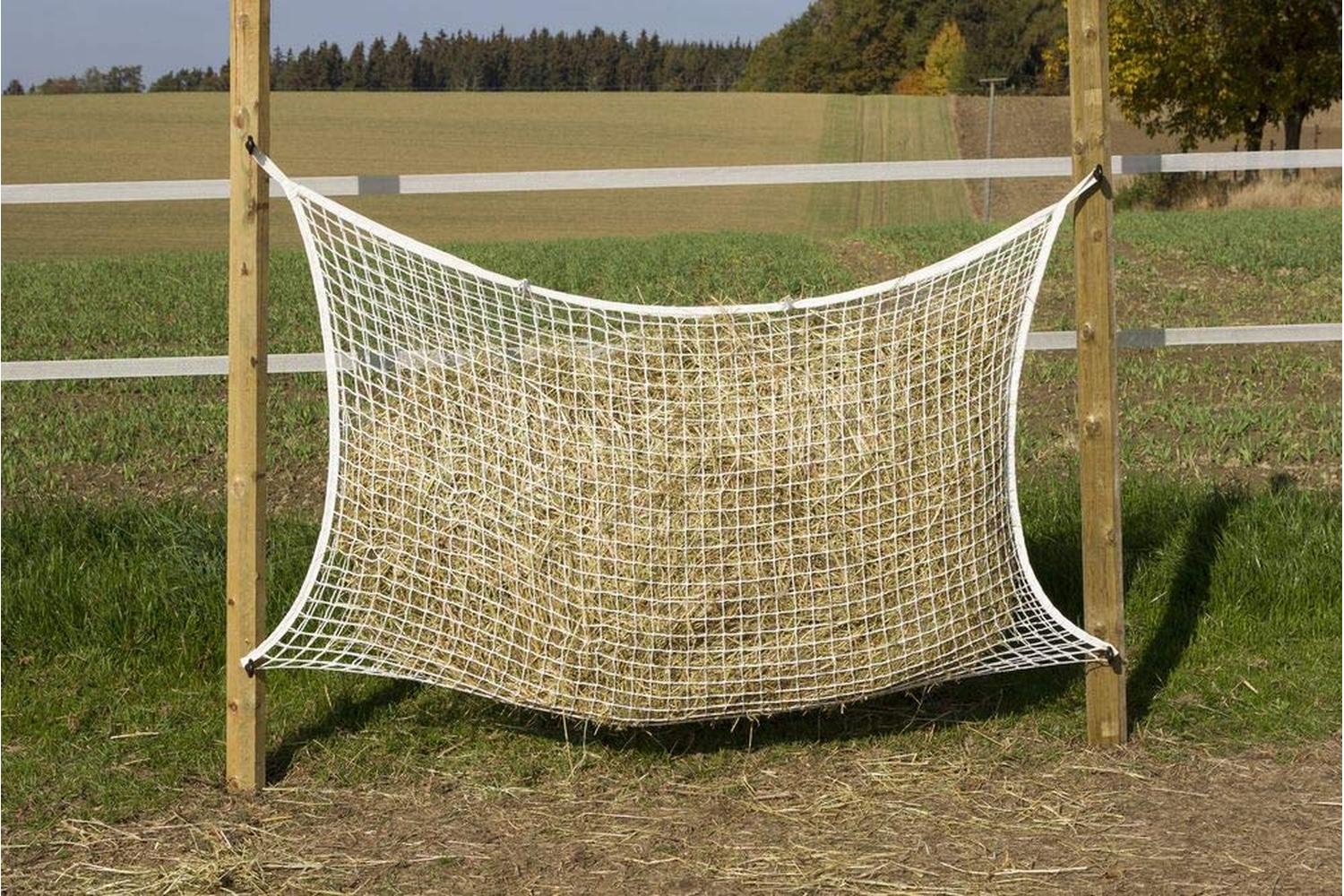 Kerbl Ker-321998 - Hay Net, White Mesh Size: 3 X 3 Cm-3